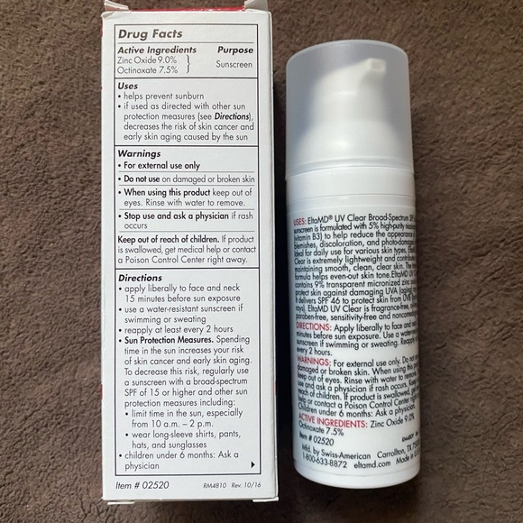 EltaMD UV Clear Broad-Spectrum SPF 46 - Tinted BRAND NEW - Picture 3 of 3